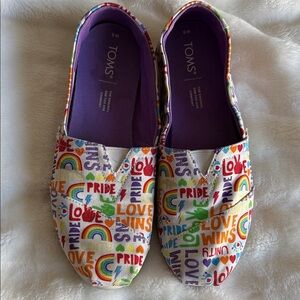 TOMS Alpargata Pride Slip-On Shoes